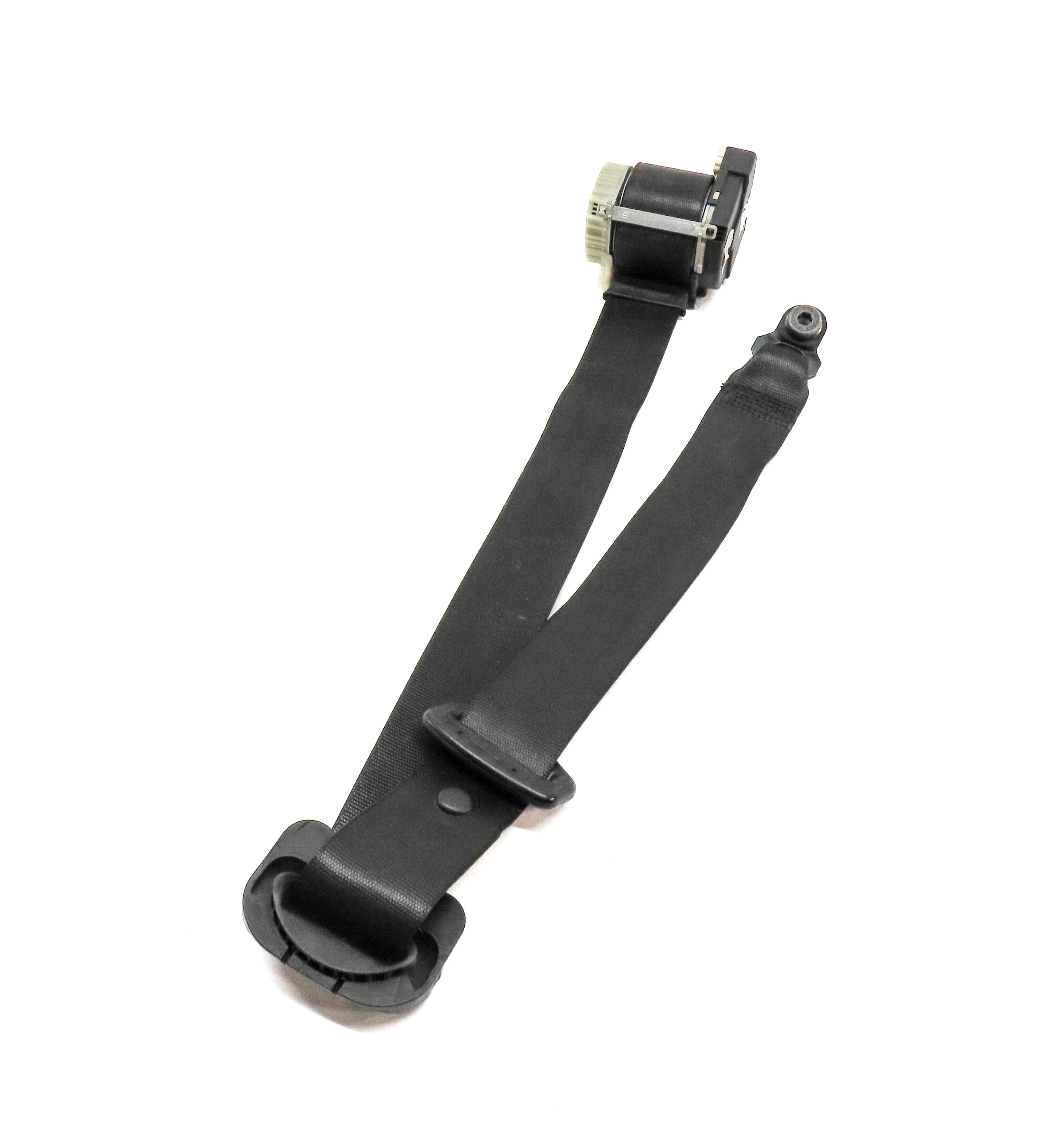 2010-2012 RANGE ROVER (L322) FRONT LEFT DRIVER SEATBELT RETRACTOR (Black) — exact item pictured